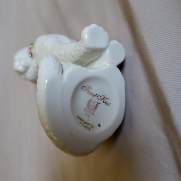 Lenox Cat Sculpture Figurine Fine Ivory China - "First Kiss" (Set of 2) - Picture 7 of 13